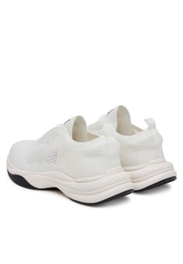 Love Moschino - LOVE MOSCHINO Sneakersy JA15485G0MIYZ100 Biały. Kolor: biały. Materiał: materiał