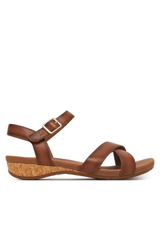 Sandały Josef Seibel. Kolor: brązowy