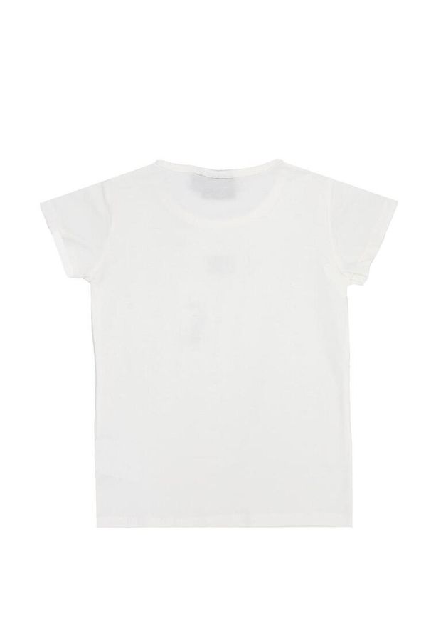 LEONE 1947 APPAREL - Dziewczęcy T-shirt z krótkim rękawem i małym logo Foil. Kolor: biały. Długość rękawa: krótki rękaw. Długość: krótkie. Sport: joga i pilates