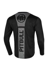 PITBULL - Longsleeve męski Pitbull Mesh Performance Pro plus Born in 1989. Kolor: czarny. Materiał: mesh. Długość rękawa: długi rękaw #2