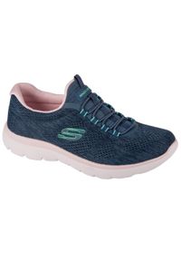 skechers - Buty treningowe damskie, Summits - Fun Flair. Kolor: niebieski