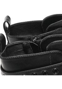 DeeZee Trzewiki WS5598-24 Czarny. Kolor: czarny. Materiał: skóra #7
