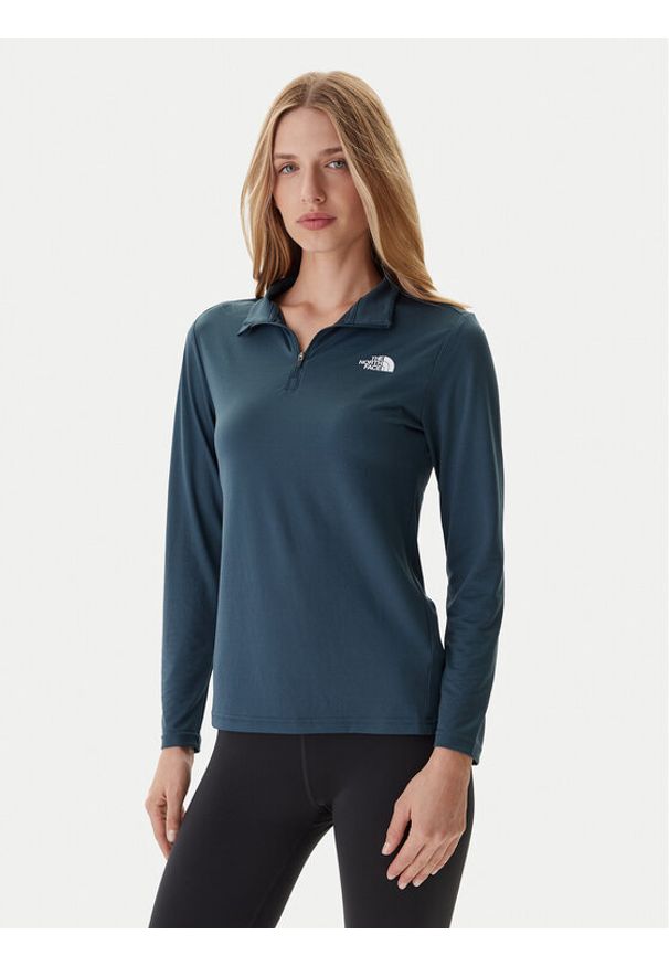 The North Face Koszulka techniczna Flex NF0A8BRQ Zielony Slim Fit. Kolor: zielony. Materiał: syntetyk
