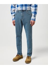 Wrangler - MESKIE SPODNIE WRANGLER GREENSBORO STEEL SLATE 112371375 #1