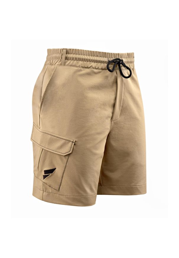 FELSENFEST - Spodenki boulderowe męskie. Kolor: beżowy. Materiał: elastan, nylon. Sport: wspinaczka