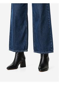 Nine West Botki CEO-ASALA-01 Czarny. Kolor: czarny. Materiał: materiał #8