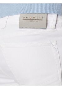 Bugatti Jeansy 3108D 56696A Biały Slim Fit. Kolor: biały #7