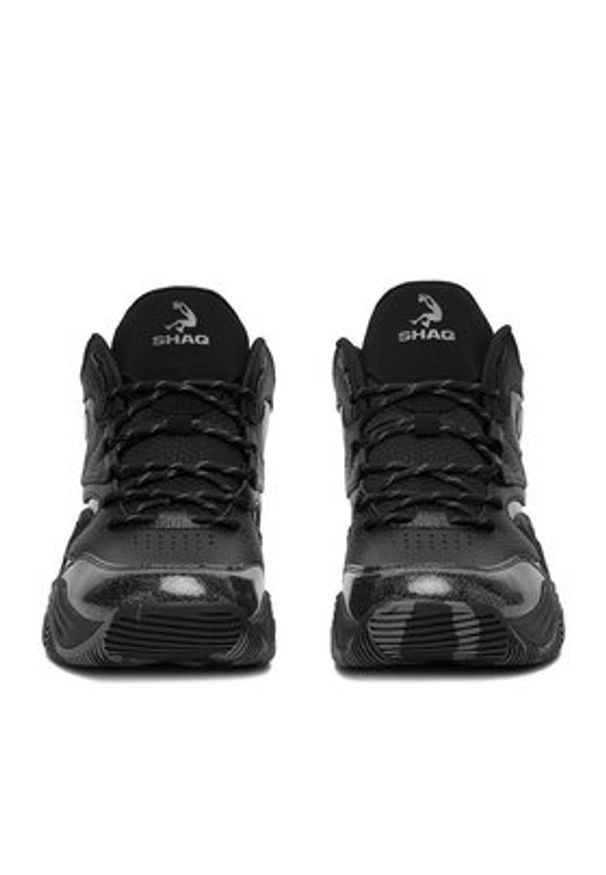 Shaq - SHAQ Sneakersy EO-JUGERNAUT AQ95041M-B Czarny. Kolor: czarny. Materiał: skóra