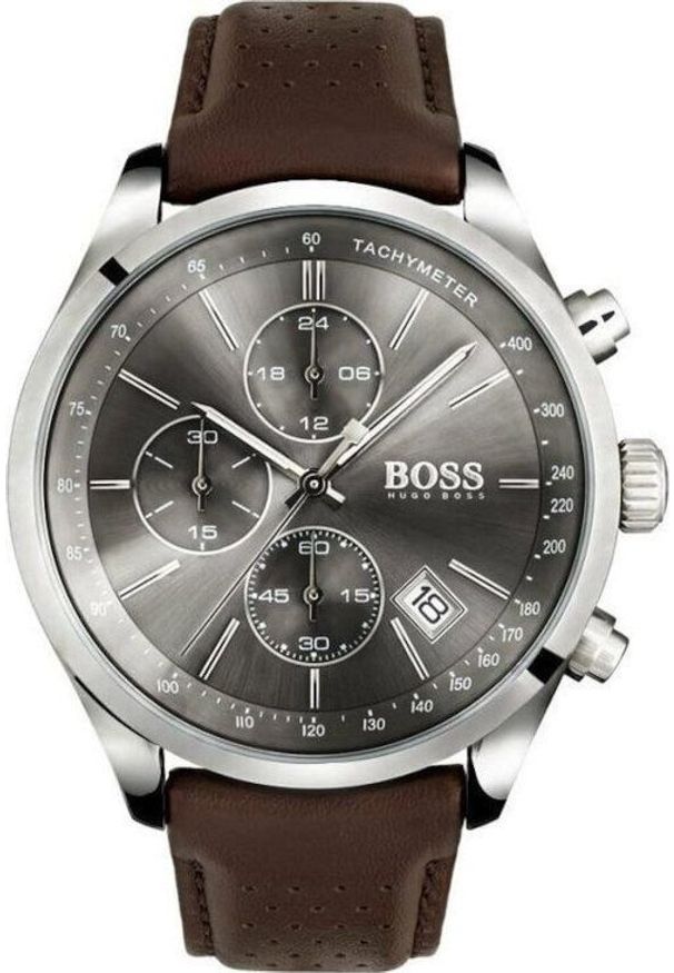 HUGO BOSS - Zegarek Hugo Boss ZEGAREK MĘSKI 1513476 - GRAND PRIX (zh003c)