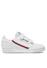 Adidas - adidas Buty Continental 80 Cf C EH3222 Biały. Kolor: biały. Materiał: skóra