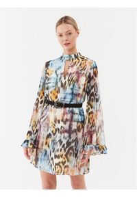 Guess Sukienka codzienna Ilenia W3BK75 WDW52 Kolorowy Regular Fit. Okazja: na co dzień. Materiał: syntetyk. Wzór: kolorowy. Typ sukienki: proste. Styl: casual #1