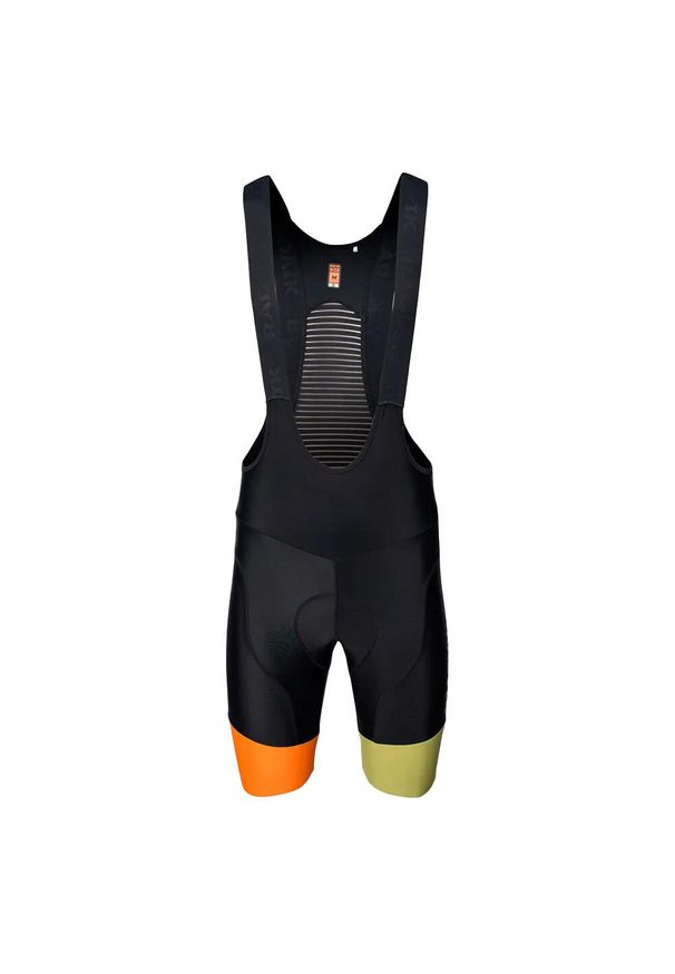 RADVIK - Spodenki Na Szelkach Męskie. Kolor: szary. Sport: kolarstwo