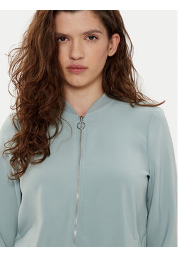 Vero Moda Kurtka bomber Coco 10245734 Szary Regular Fit. Kolor: szary. Materiał: syntetyk