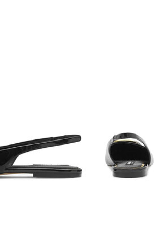 Nine West Baleriny WFA2551-1 Czarny. Kolor: czarny. Materiał: skóra