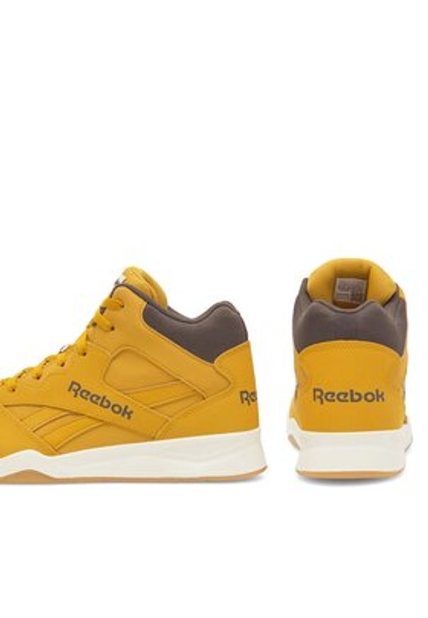 Reebok Sneakersy Royal BB4500 ID1576 Żółty. Kolor: żółty. Materiał: nubuk, skóra. Model: Reebok Royal