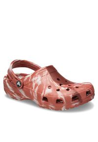 Crocs Klapki Classic Marbled Clog 206867 Brązowy. Kolor: brązowy #6