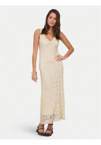 only - ONLY Sukienka wieczorowa Albina 15372795 Kremowy Regular Fit. Kolor: kremowy. Materiał: syntetyk. Styl: wizytowy #1