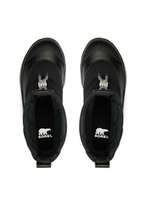 sorel - Sorel Śniegowce 2088111010 Czarny. Kolor: czarny. Materiał: materiał