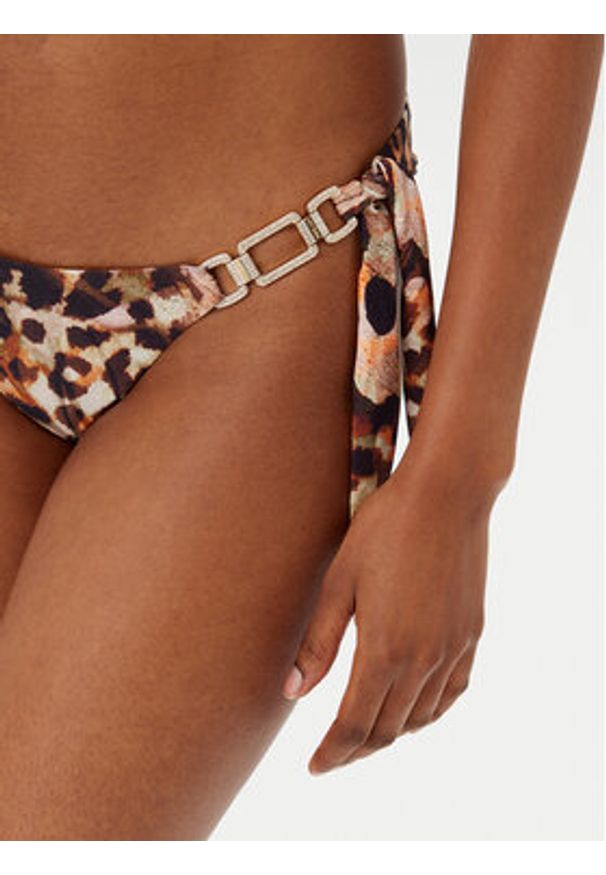 Guess Góra od bikini E5GJ05 KCRJ2 Brązowy. Kolor: brązowy. Materiał: syntetyk