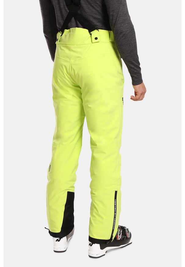 Męskie spodnie narciarskie Kilpi RAVEL-M. Kolor: zielony. Materiał: nylon. Sezon: zima. Sport: narciarstwo
