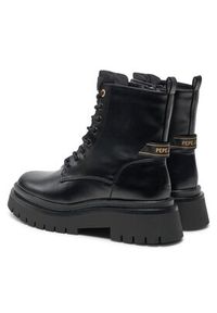 Pepe Jeans Trapery PLS50530 Czarny. Kolor: czarny. Materiał: skóra #3