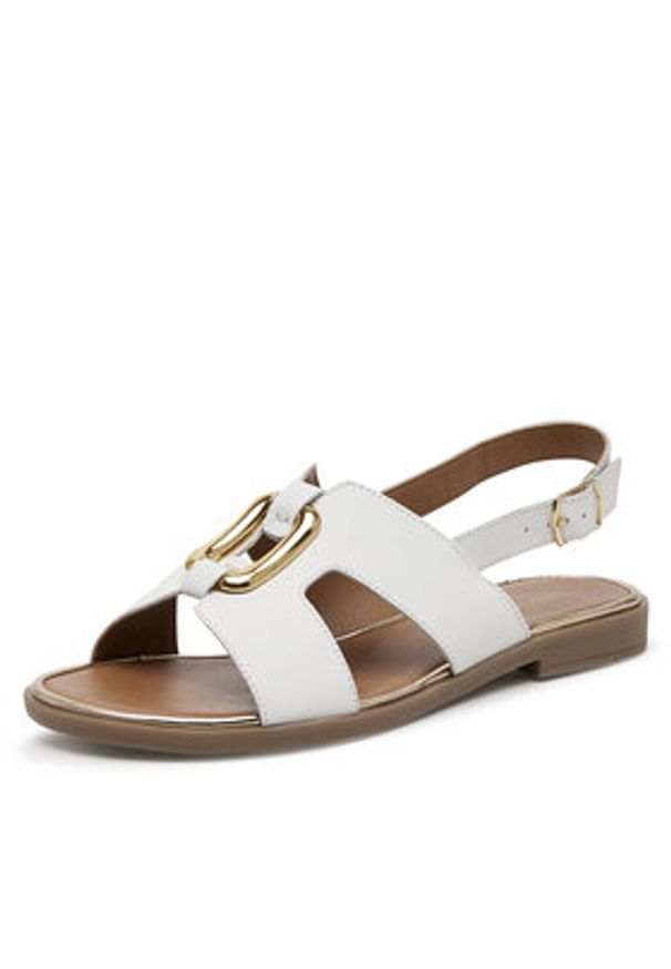 Lasocki Sandały WI23-FOXI-96 Biały. Kolor: biały. Materiał: skóra