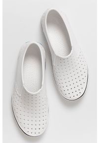 Native Tenisówki męskie kolor biały. Nosek buta: okrągły. Kolor: biały. Materiał: guma #4