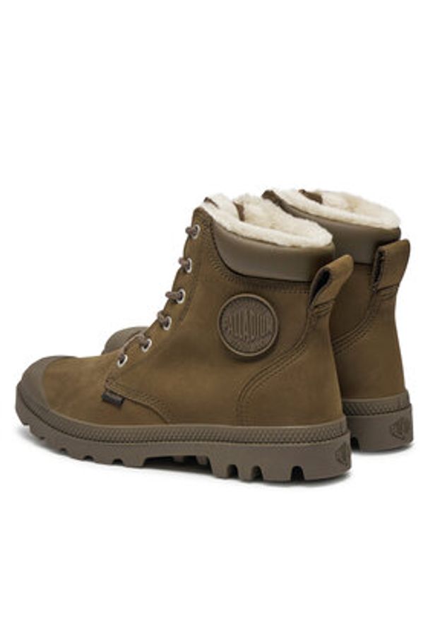 Palladium Trapery Pampa Sport Cuff Wps 72992-222-M Brązowy. Kolor: brązowy. Materiał: skóra, nubuk. Styl: sportowy