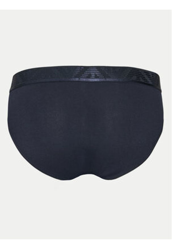 Emporio Armani Underwear Komplet 3 par slipów EM000258 AF10780 MB139 Granatowy. Kolor: niebieski. Materiał: bawełna