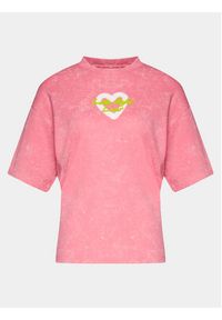 Hugo T-Shirt Dazalena 50508717 Różowy Relaxed Fit. Kolor: różowy. Materiał: bawełna #6