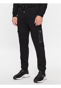 Karl Lagerfeld - KARL LAGERFELD Spodnie dresowe 705041 534910 Czarny Regular Fit. Kolor: czarny. Materiał: dresówka, bawełna #1