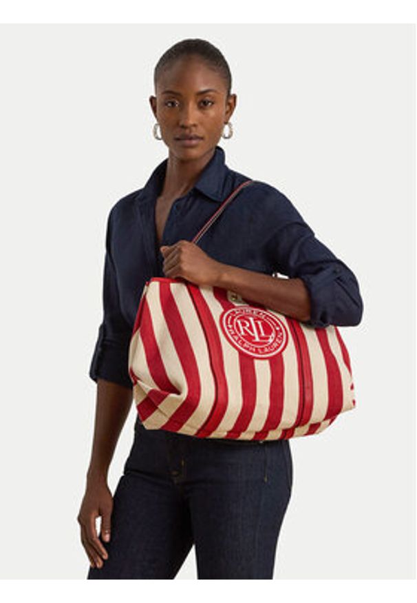 Lauren Ralph Lauren - LAUREN RALPH LAUREN Torebka Emerie 431956937003 Czerwony. Kolor: czerwony