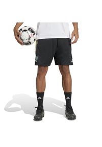 Adidas - Szorty treningowe Juventus Turyn 2025/26. Kolor: czarny. Sport: piłka nożna