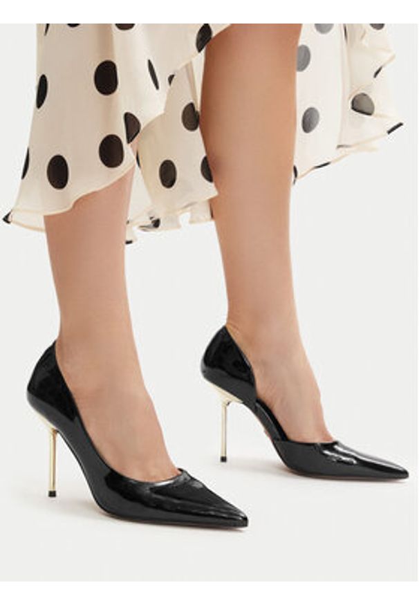 Nine West Szpilki CEO-CWF0003-04 Czarny. Kolor: czarny. Materiał: materiał. Obcas: na szpilce