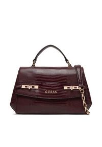 Guess Torebka Melinda HWKL99 33200 Bordowy. Kolor: czerwony. Materiał: skórzane #6
