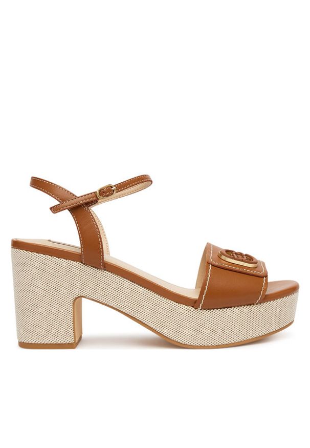 Liu Jo Sandały Harper 04 SA6119 P0102 Brązowy. Kolor: brązowy. Materiał: skóra