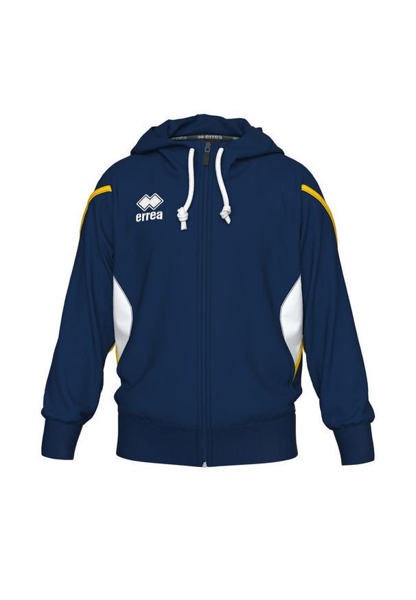 ERREA - Bluza z kapturem dla dzieci Errea Clancy. Typ kołnierza: kaptur. Kolor: niebieski, wielokolorowy, biały