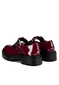 Jenny Fairy Półbuty WS5865-10 Bordowy. Kolor: czerwony. Materiał: skóra #2