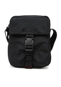 Hugo - HUGO Saszetka Marsel 50547276 Czarny. Kolor: czarny. Materiał: materiał #1