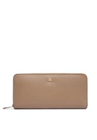 Furla Duży Portfel Damski Camelia XL WP00313 ARE000 CN 1257S 1007 Beżowy. Kolor: beżowy. Materiał: skóra