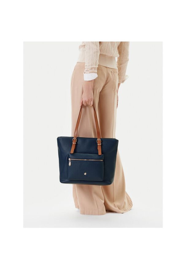 Torebka Beverly Hills Polo Club. Kolor: niebieski