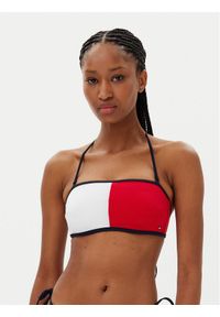 TOMMY HILFIGER - Tommy Hilfiger Góra od bikini UW0UW05816 Czerwony. Kolor: czerwony. Materiał: syntetyk