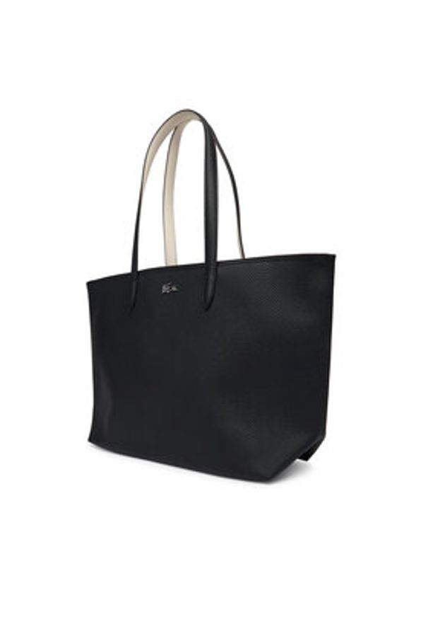 Lacoste Torebka NF4823AA Szary. Kolor: szary. Materiał: skórzane