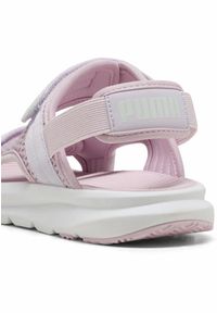 Puma - Sandały młodzieżowe PUMA Evolve PUMA. Kolor: fioletowy. Materiał: syntetyk, materiał. Styl: młodzieżowy
