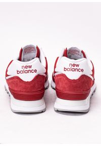 Sneakersy męskie czerwone New Balance ML574PI2. Okazja: do pracy, na spacer, na co dzień. Kolor: czerwony. Model: New Balance 574. Sport: turystyka piesza #2