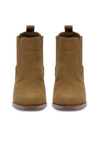DeeZee Kowbojki LR230702 Brązowy. Kolor: brązowy. Materiał: materiał #3