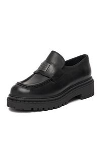 G-Star RAW - G-Star Raw Loafersy EO-DOLUNAY-25FW05 Czarny. Kolor: czarny. Materiał: skóra #5