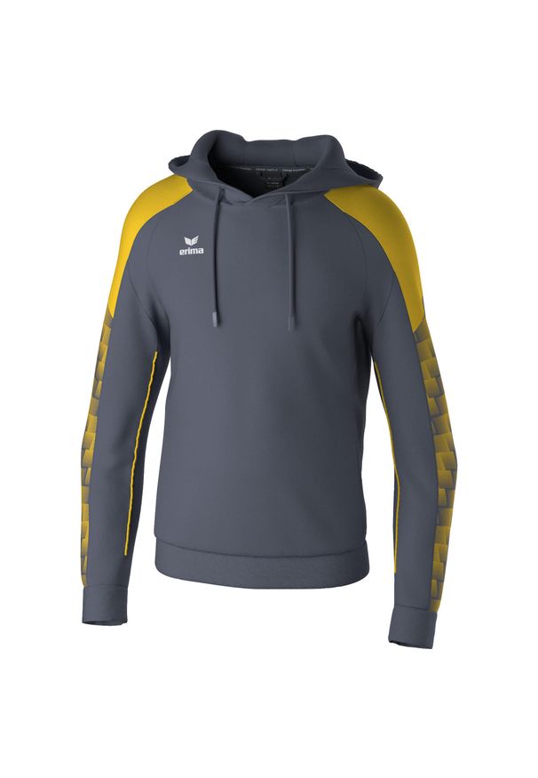 ERIMA - Bluza z kapturem Erima Evo Star. Okazja: na co dzień. Typ kołnierza: kaptur. Kolor: wielokolorowy, szary, żółty. Styl: casual, sportowy