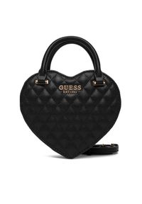 Guess Torebka HWQG98 94770 Czarny. Kolor: czarny. Materiał: skórzane #1