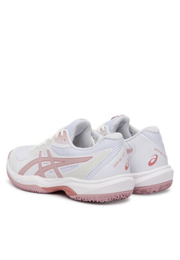 Asics Buty do tenisa Game Ff 1042A281 Biały. Kolor: biały. Materiał: skóra. Sport: tenis